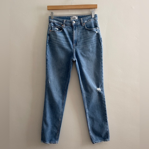Paige Sarah Slim Capulet Destructed Jeans, Size 27 - Picture 4 of 16